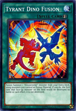 Tyrant Dino Fusion DANE EN053 Common 1st Edition Tyrant Dino Fusion DANE EN053 Common 1st Edition