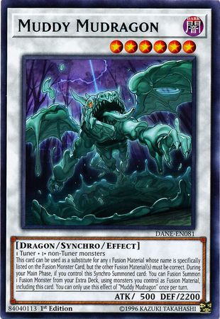 Muddy Mudragon DANE EN081 Rare 1st Edition Muddy Mudragon DANE EN081 Rare 1st Edition