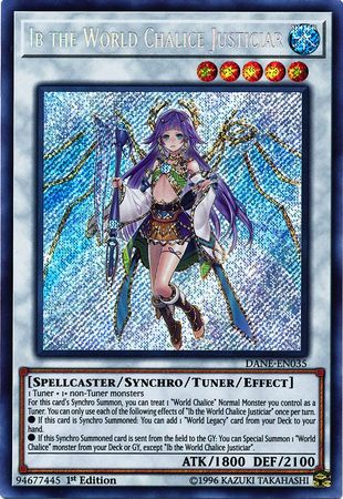 Ib the World Chalice Priestess COTD-EN048 Super Rare 3 x Yu-Gi-Oh Card 1st Mint 