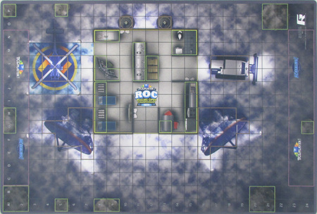 Heroclix ROC 2014 Premium Map: Artic Outpost | TrollAndToad