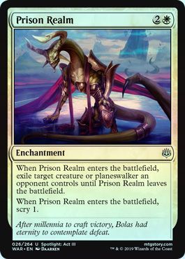 Prison Realm 026 264 Foil War of the Spark Foil Singles Prison Realm 026 264 Foil War of the Spark Foil Singles