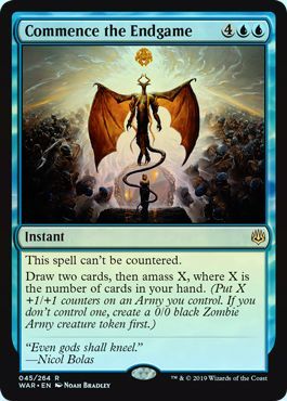 Commence the Endgame 045 264 Foil War of the Spark Foil Singles Commence the Endgame 045 264 Foil War of the Spark Foil Singles