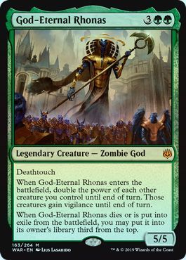 God Eternal Rhonas 163 264 Foil God Eternal Rhonas 163 264 Foil