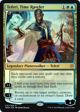 Teferi Time Raveler 221 264 Foil Teferi Time Raveler 221 264 Foil