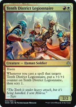 Tenth District Legionnaire 222 264 Foil War of the Spark Foil Singles Tenth District Legionnaire 222 264 Foil War of the Spark Foil Singles