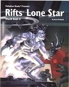 Rifts WB13 Lone Star Softcover Supplement Rifts PAL 825 Rifts RPG Rifts WB13 Lone Star Softcover Supplement Rifts PAL 825 Rifts RPG