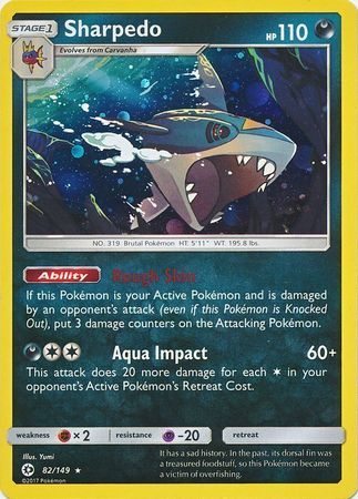 Sharpedo 82 149 Alternate Holo Promo Pokemon Alternate Holo and Alternate Art Promos Sharpedo 82 149 Alternate Holo Promo Pokemon Alternate Holo and Alternate Art Promos