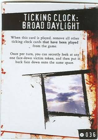 Ticking Clock Broad Daylight PT036 Plot Twist Horrorclix Base Set Ticking Clock Broad Daylight PT036 Plot Twist Horrorclix Base Set