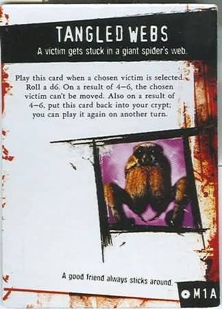 M1A Tangled Webs Regular Horrorclix Base Set M1A Tangled Webs Regular Horrorclix Base Set