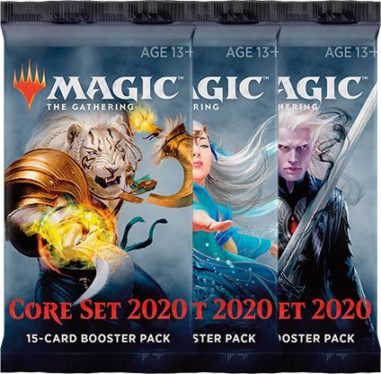 Magic 2020 M20 3 Booster Pack Lot MTG Magic 2020 M20 3 Booster Pack Lot MTG