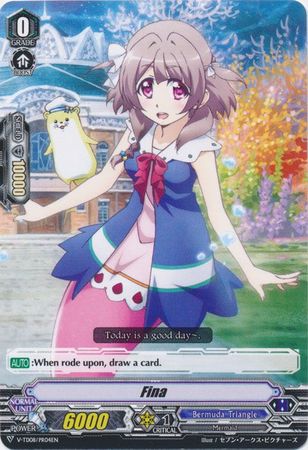 Fina V TD08 PR04 V Trial Deck 8 Schokolade Melody VGE V TD08 Fina V TD08 PR04 V Trial Deck 8 Schokolade Melody VGE V TD08
