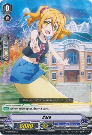 Caro V TD08 PR05 V Trial Deck 8 Schokolade Melody VGE V TD08 Caro V TD08 PR05 V Trial Deck 8 Schokolade Melody VGE V TD08