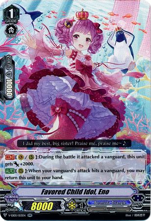 Favored Child Idol Eno V EB05 013 Double Rare RR Favored Child Idol Eno V EB05 013 Double Rare RR
