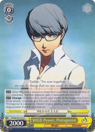 WILD Power Protagonist P4 EN S01 012 Common C WILD Power Protagonist P4 EN S01 012 Common C