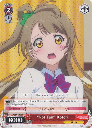 Not Fair Kotori Long Tail Trollandtoad