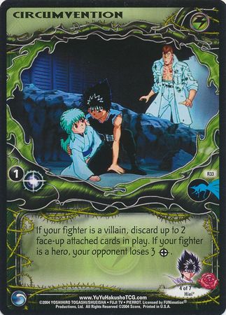 Circumvention R33 Rare Betrayal Circumvention R33 Rare Betrayal
