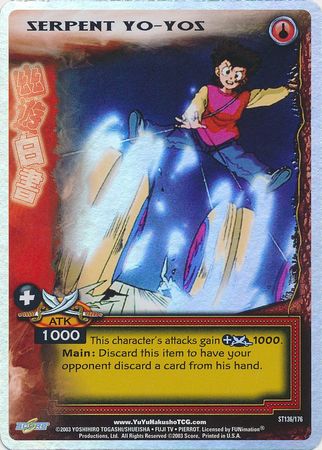 Serpent Yo Yos ST136 176 Starter Foil Ghost Files Base Set Serpent Yo Yos ST136 176 Starter Foil Ghost Files Base Set
