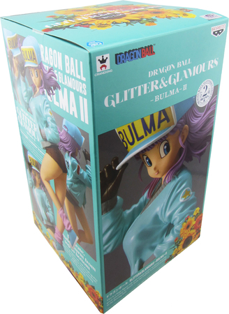 Dragon Ball Glitter Glamours Bulma Ii Collectible Vinyl Figure Ver B Color