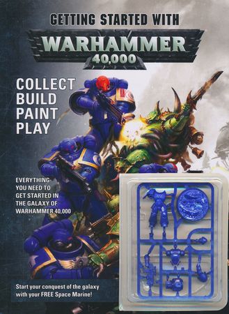 Getting Started with Warhammer 40 000 Magazine with Space Marine Miniature Warhammer 40 000 Roleplay Getting Started with Warhammer 40 000 Magazine with Space Marine Miniature Warhammer 40 000 Roleplay