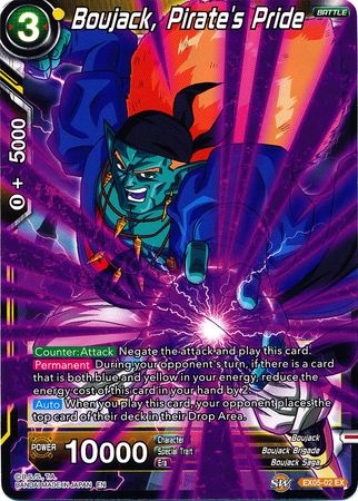 Boujack Pirate s Pride EX05 02 Expansion Rare DBS Expansion Set Unity of Destruction EX05 Boujack Pirate s Pride EX05 02 Expansion Rare DBS Expansion Set Unity of Destruction EX05