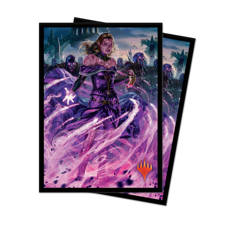 Ultra Pro MTG WOS Liliana Dreadhorde General 100ct Standard Sized Sleeves UP18015 Ultra Pro MTG WOS Liliana Dreadhorde General 100ct Standard Sized Sleeves UP18015