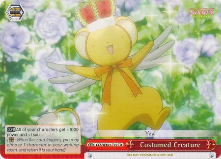 Costumed Creature CCS WX01 T19 Trial Deck TD Costumed Creature CCS WX01 T19 Trial Deck TD