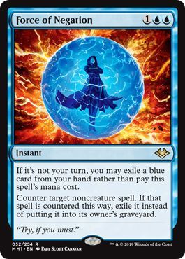 Force of Negation 052 254 Modern Horizons Singles Force of Negation 052 254 Modern Horizons Singles