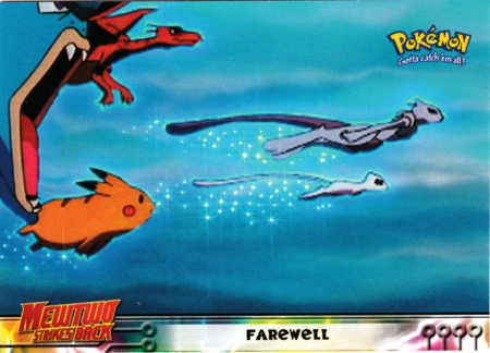 Farewell #39 - Mewtwo Strikes Back (Topps) Pokemon