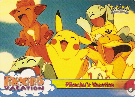 Pikachus Vacation 42 Pikachus Vacation Topps Pokemon
