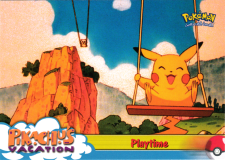 Playtime 57 Pikachus Vacation Topps Pokemon