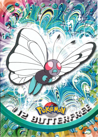 Butterfree 12 Series 1 Topps Pokemon Series 1 Topps Butterfree 12 Series 1 Topps Pokemon Series 1 Topps