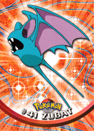 Zubat 41 Series 1 Topps Pokemon Series 1 Topps Zubat 41 Series 1 Topps Pokemon Series 1 Topps