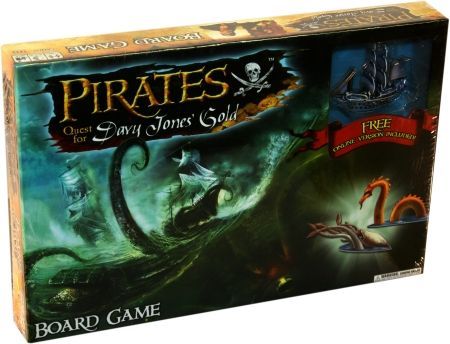 Quest For Davy Jones Gold board game Wizkids Board Games A Z Quest For Davy Jones Gold board game Wizkids Board Games A Z