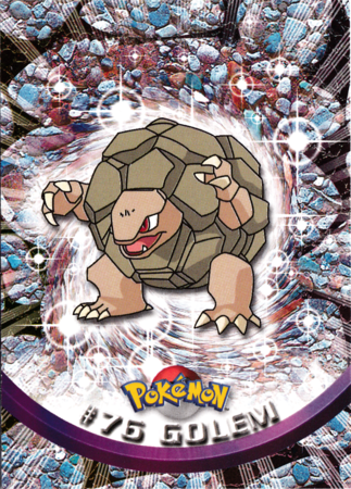 Golem 76 Series 1 Topps Pokemon Series 1 Topps Golem 76 Series 1 Topps Pokemon Series 1 Topps