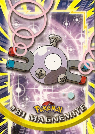 Magnemite 81 Series 2 Topps Pokemon Series 2 Topps Magnemite 81 Series 2 Topps Pokemon Series 2 Topps