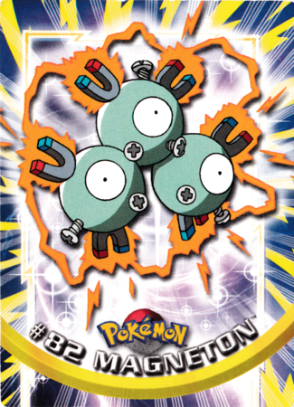 Magneton 82 Series 2 Topps Pokemon Magneton 82 Series 2 Topps Pokemon