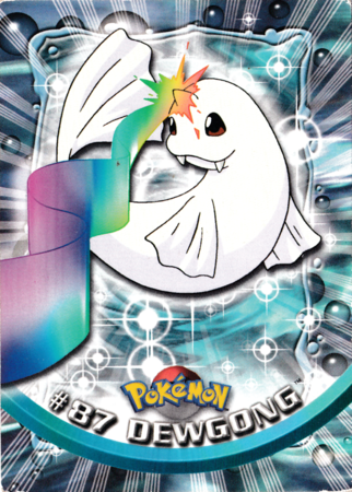 Dewgong 87 Series 2 Topps Pokemon Dewgong 87 Series 2 Topps Pokemon