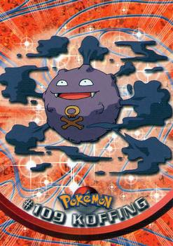 Koffing 109 Series 2 Topps Pokemon Koffing 109 Series 2 Topps Pokemon