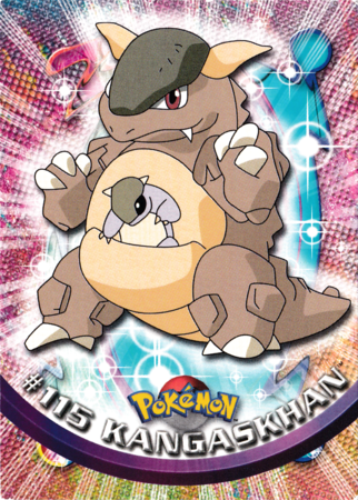 Kangaskhan - #115 Series 2 (Topps) Pokemon