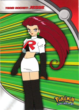 Team Rocket Jesse HV2 Heroes Villians Series 2 Topps Pokemon Series 2 Topps Team Rocket Jesse HV2 Heroes Villians Series 2 Topps Pokemon Series 2 Topps