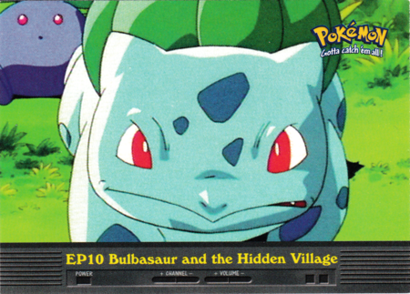 Bulbasaur and the Hidden Village EP10 Episode Series 2 Topps Pokemon Series 2 Topps Bulbasaur and the Hidden Village EP10 Episode Series 2 Topps Pokemon Series 2 Topps