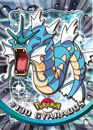 Gyarados 130 Series 3 Topps Pokemon Series 3 Topps Gyarados 130 Series 3 Topps Pokemon Series 3 Topps