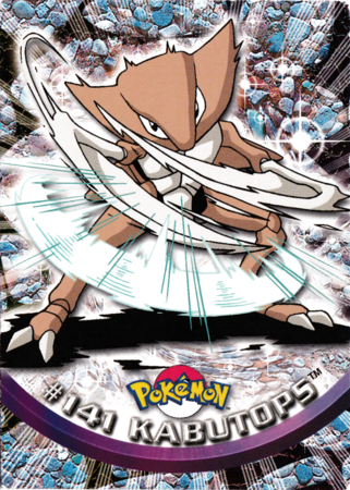 Kabutops 141 Series 3 Topps Pokemon Kabutops 141 Series 3 Topps Pokemon