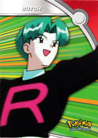 Butch HV10 Heroes Villians Series 3 Topps Pokemon Butch HV10 Heroes Villians Series 3 Topps Pokemon