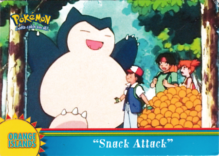 Snack Attack OR11 Orange Island Series 3 Topps Pokemon Snack Attack OR11 Orange Island Series 3 Topps Pokemon