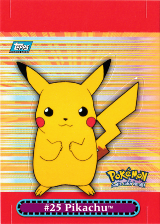 Pikachu 2 Pop Up Series 3 Topps Pokemon Series 3 Topps Pikachu 2 Pop Up Series 3 Topps Pokemon Series 3 Topps