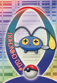 170 Chinchou Sticker Card Johto Series 1 Topps Pokemon Johto Series 1 Topps 170 Chinchou Sticker Card Johto Series 1 Topps Pokemon Johto Series 1 Topps
