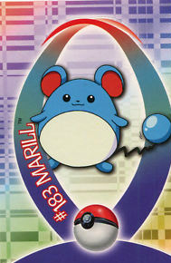 183 Marill Sticker Card Johto Series 1 Topps Pokemon Johto Series 1 Topps 183 Marill Sticker Card Johto Series 1 Topps Pokemon Johto Series 1 Topps