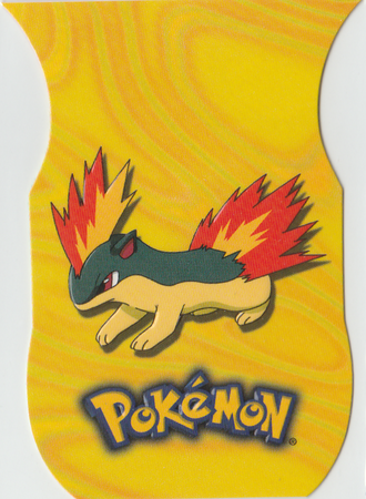 Quilava 5 Die Cut Johto Series 1 Topps Pokemon Johto Series 1 Topps Quilava 5 Die Cut Johto Series 1 Topps Pokemon Johto Series 1 Topps