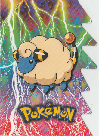 Mareep 10 Die Cut Johto Series 1 Topps Pokemon Johto Series 1 Topps Mareep 10 Die Cut Johto Series 1 Topps Pokemon Johto Series 1 Topps